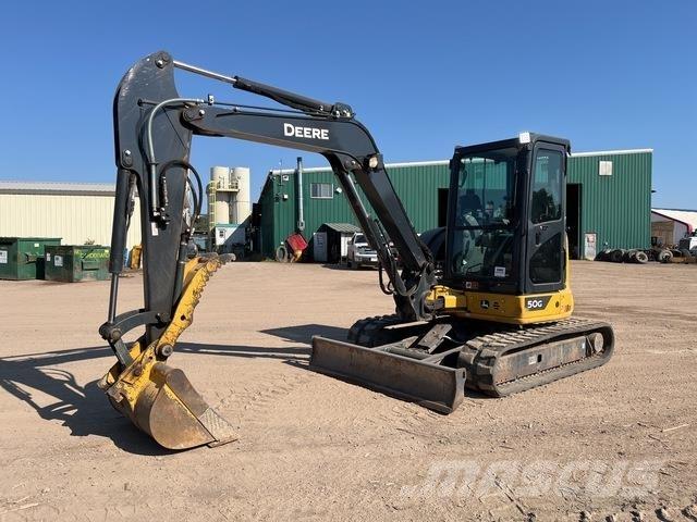 John Deere 50G Telakaivukoneet