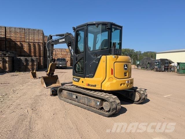 John Deere 50G Telakaivukoneet