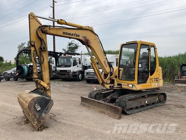Komatsu PC75R Telakaivukoneet