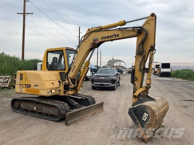 Komatsu PC75R Telakaivukoneet