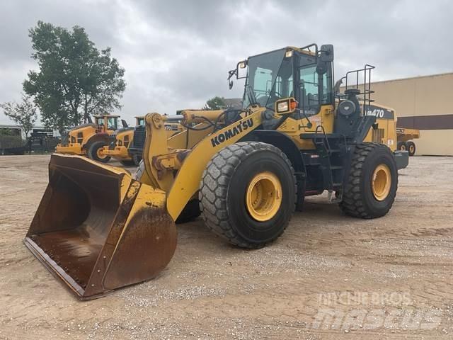 Komatsu WA470 Pyöräkuormaajat