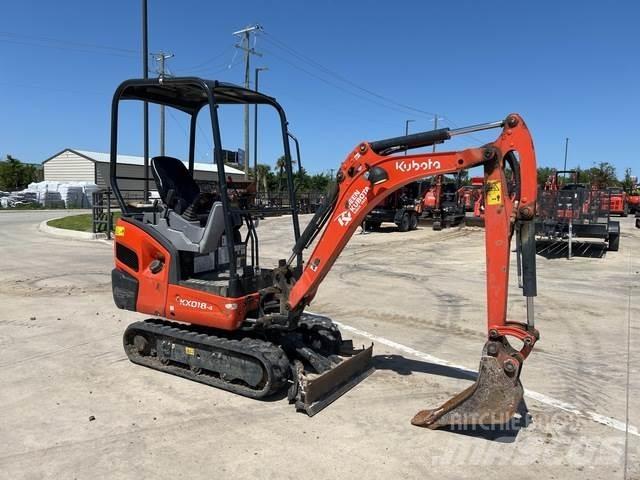 Kubota KX018-4 Telakaivukoneet