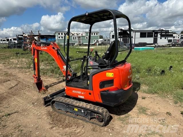 Kubota KX018-4 Telakaivukoneet