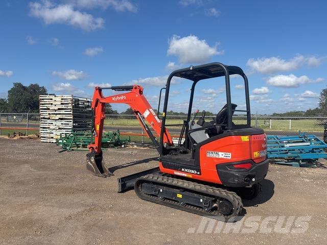 Kubota KX030-4 Telakaivukoneet