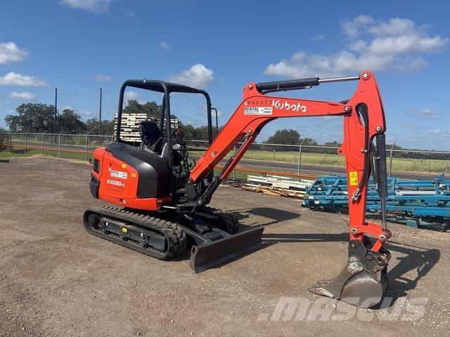 Kubota KX030-4 Telakaivukoneet