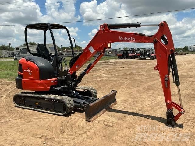 Kubota KX033-4 Telakaivukoneet