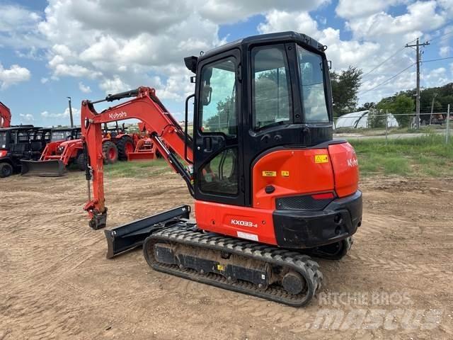 Kubota KX033-4 Telakaivukoneet