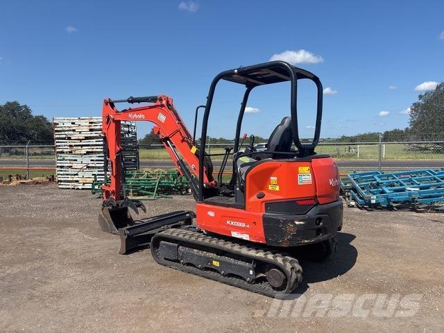 Kubota KX033-4 Telakaivukoneet