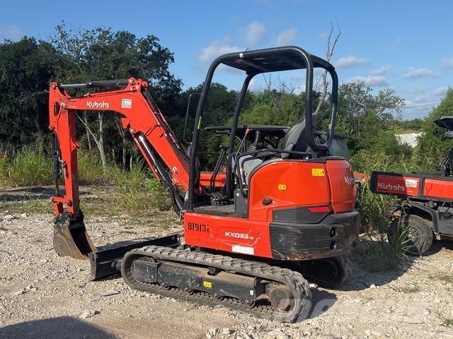 Kubota KX033-4 Telakaivukoneet