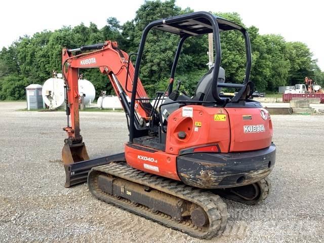 Kubota KX040-4 Telakaivukoneet
