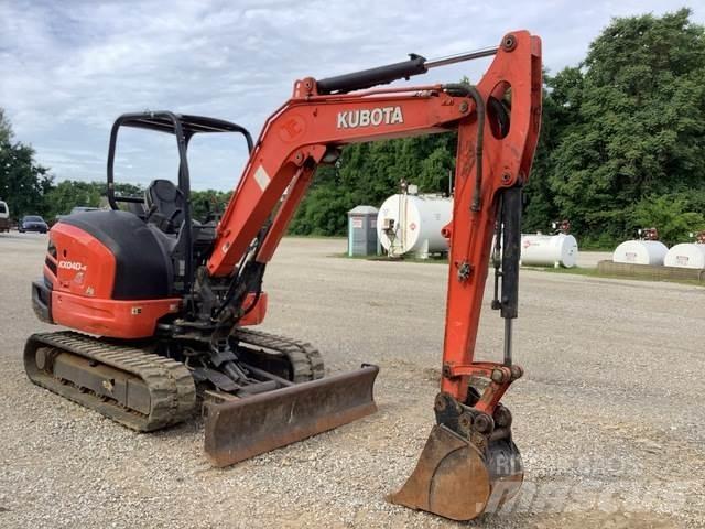 Kubota KX040-4 Telakaivukoneet