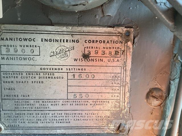 Manitowoc 3900 Tela-alustaiset nosturit