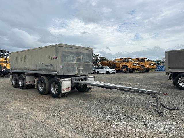  MILLS-TUI F124 Sora- ja kippiperävaunut