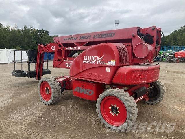 Niftylift HR21 Kuukulkijat