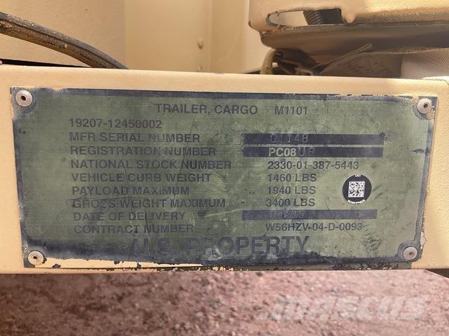  Raytheon M1101 Muut perävaunut