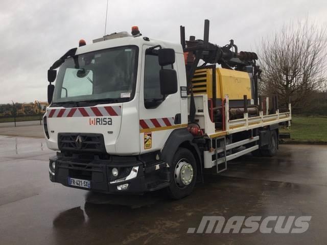 Renault D250 Kuorma-auto porauskalustolla