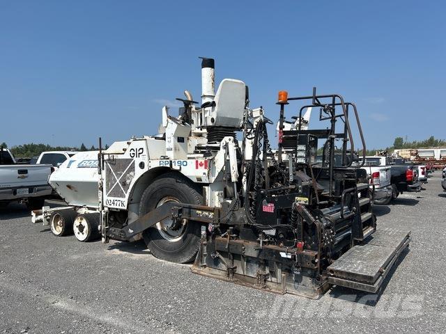 Roadtec RP-190 Asfalttikoneet