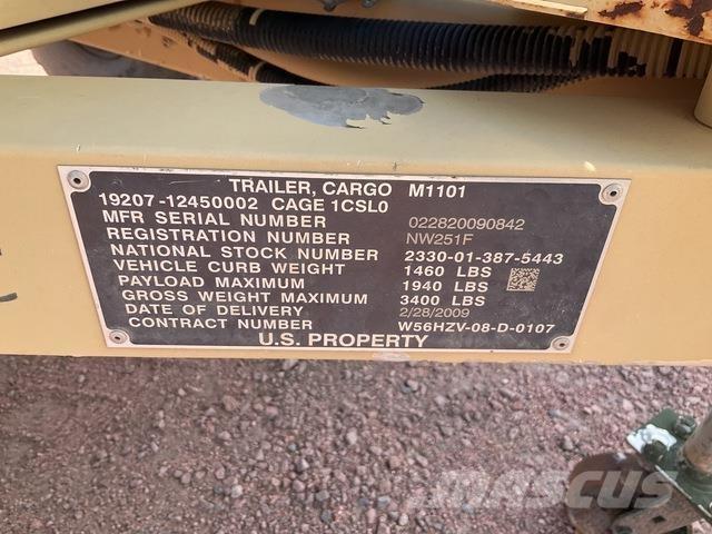 Schutt M1101 Muut perävaunut