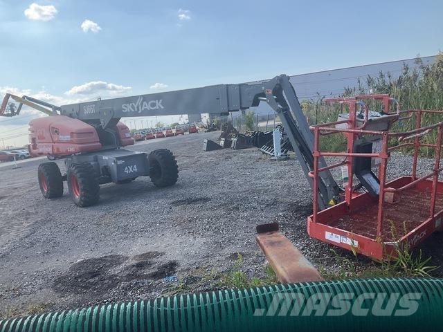 SkyJack SJ66T Teleskooppipuominostimet