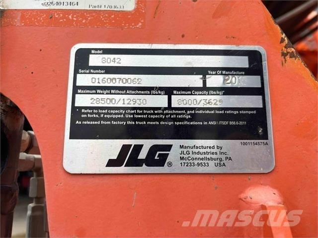 SkyTrak 8042 Kurottajat