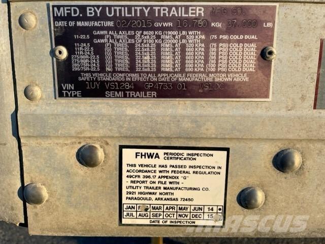 Utility VS1DC Umpikoriperävaunut