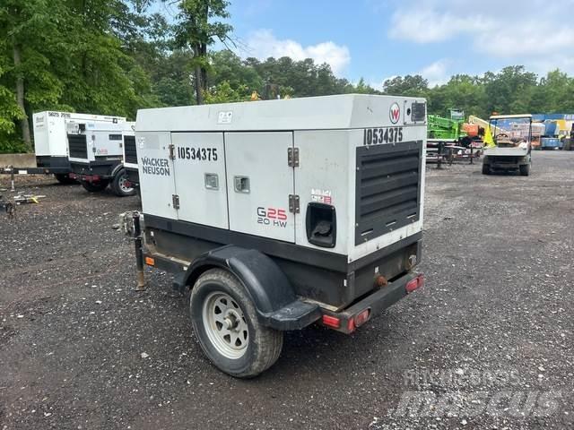 Wacker G25 Dieselgeneraattorit