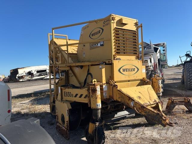 Weiler E650b Asfalttikoneet