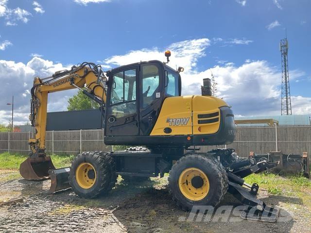 Yanmar B110W Pyöräkaivukoneet