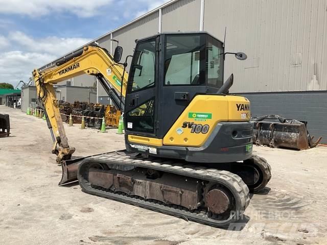 Yanmar SV100 Telakaivukoneet