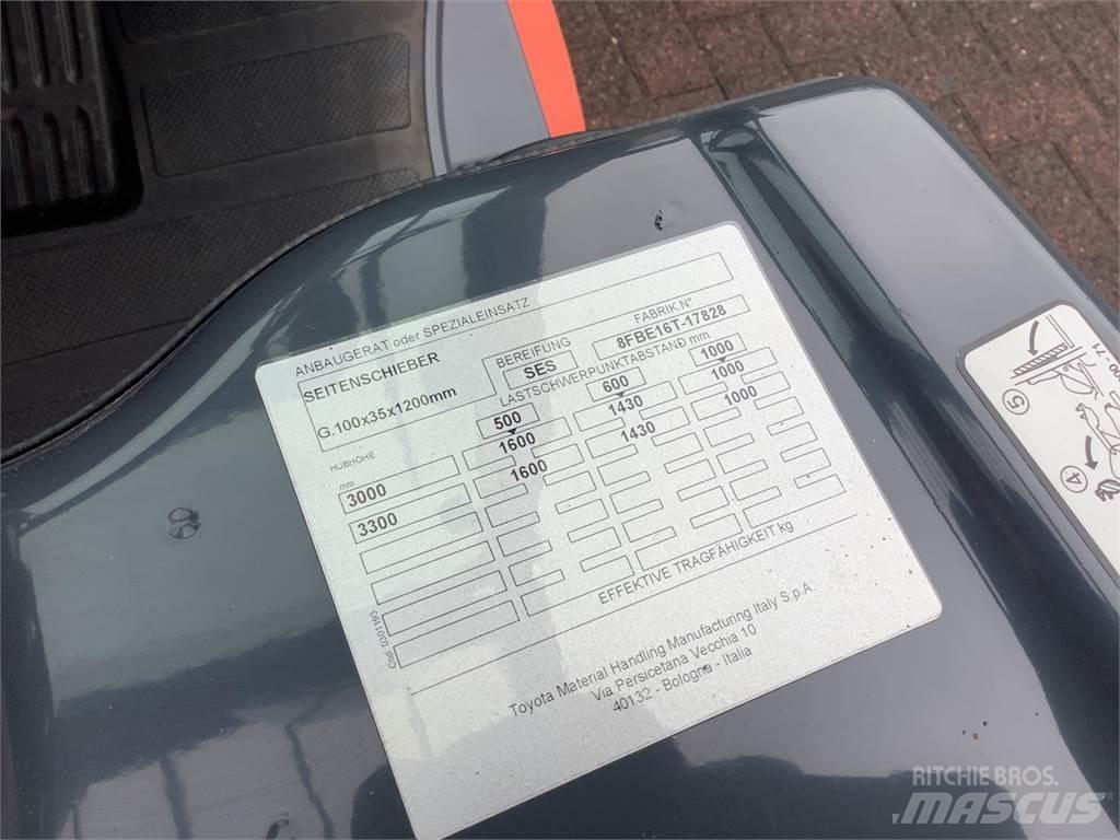 Toyota 8FBE16T Sähkötrukit