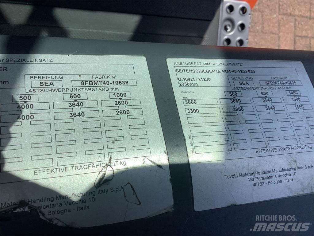Toyota 8FBMT40 Sähkötrukit