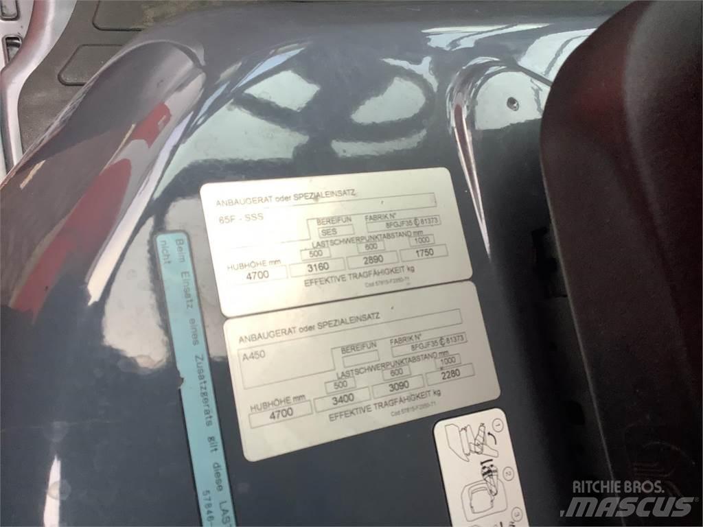 Toyota 8FGJF35 Nestekaasutrukit