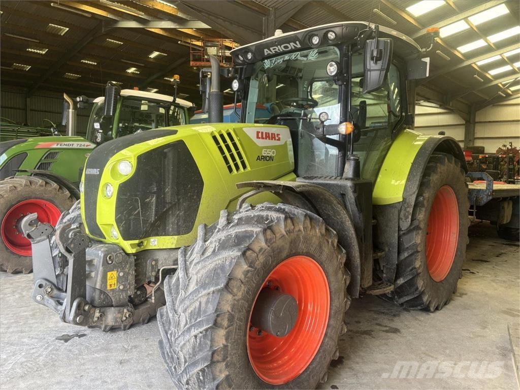 CLAAS ARION 650 Traktorit