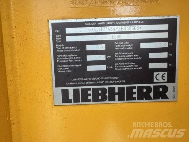 Liebherr L 566 / Waage Pyöräkuormaajat