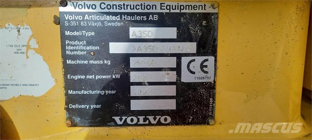 Volvo A35D Dumpperit