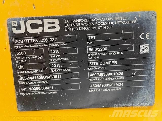 JCB 7T-1 Minidumpperit
