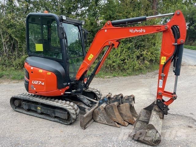 Kubota U27-4 Midikaivukoneet 7t - 12t