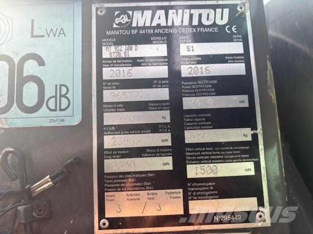 Manitou MT932 Kurottajat