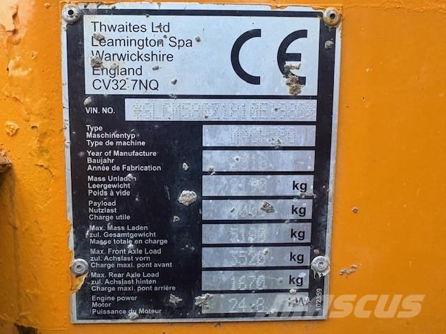 Thwaites 3T Swivel Minidumpperit