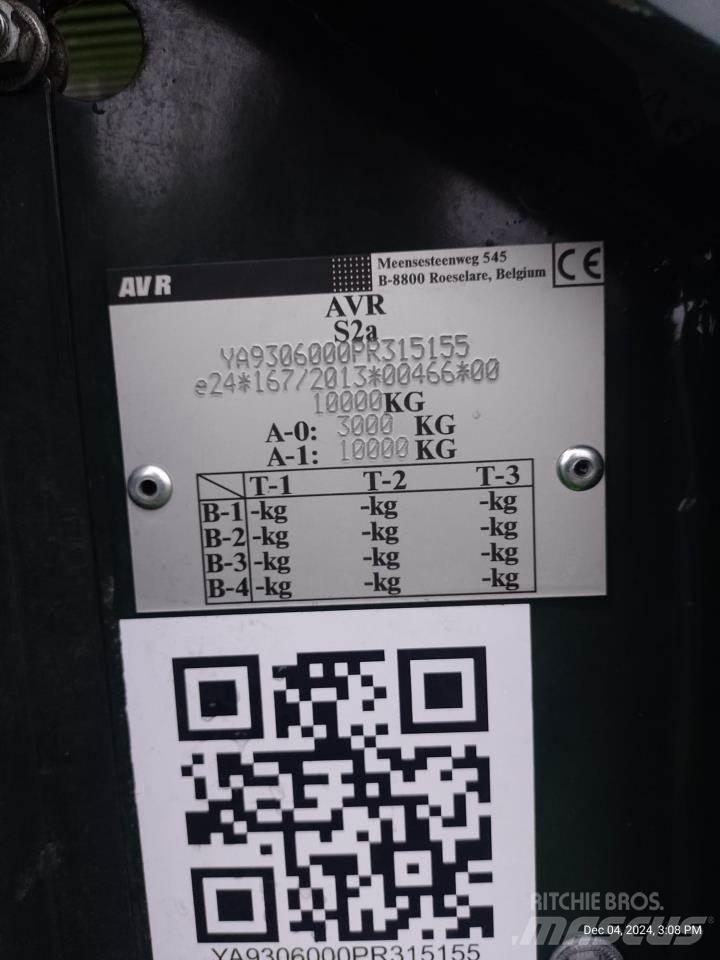 AVR SPIRIT 9200 Perunannostokoneet
