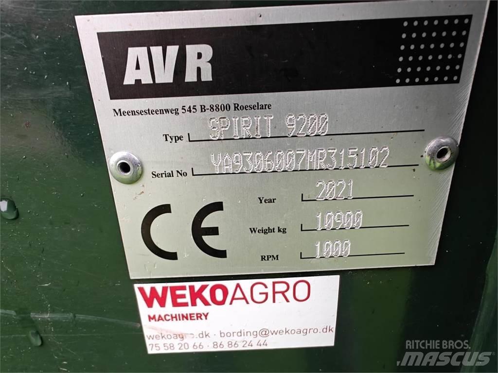 AVR SPIRIT 9200 Perunannostokoneet