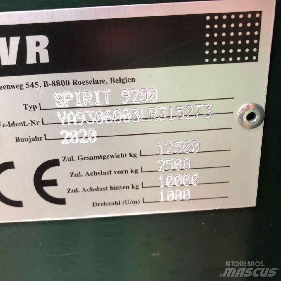 AVR SPIRIT 9200 Perunannostokoneet