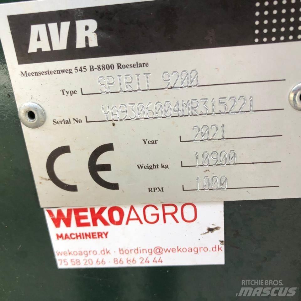 AVR SPIRIT 9200 Perunannostokoneet