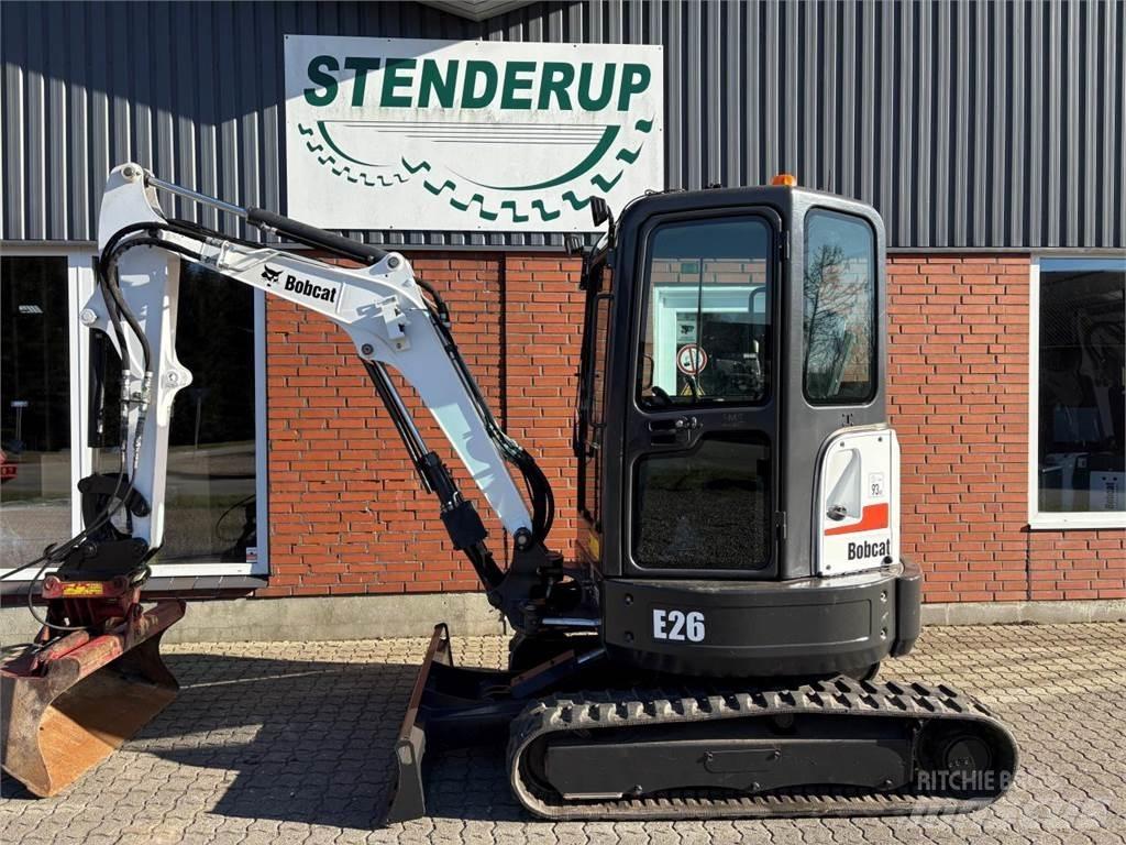 Bobcat E26 Pienkuormaajat