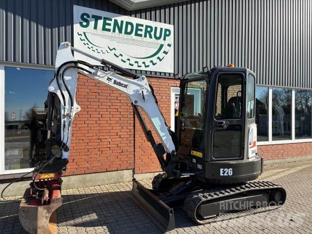 Bobcat E26 Pienkuormaajat