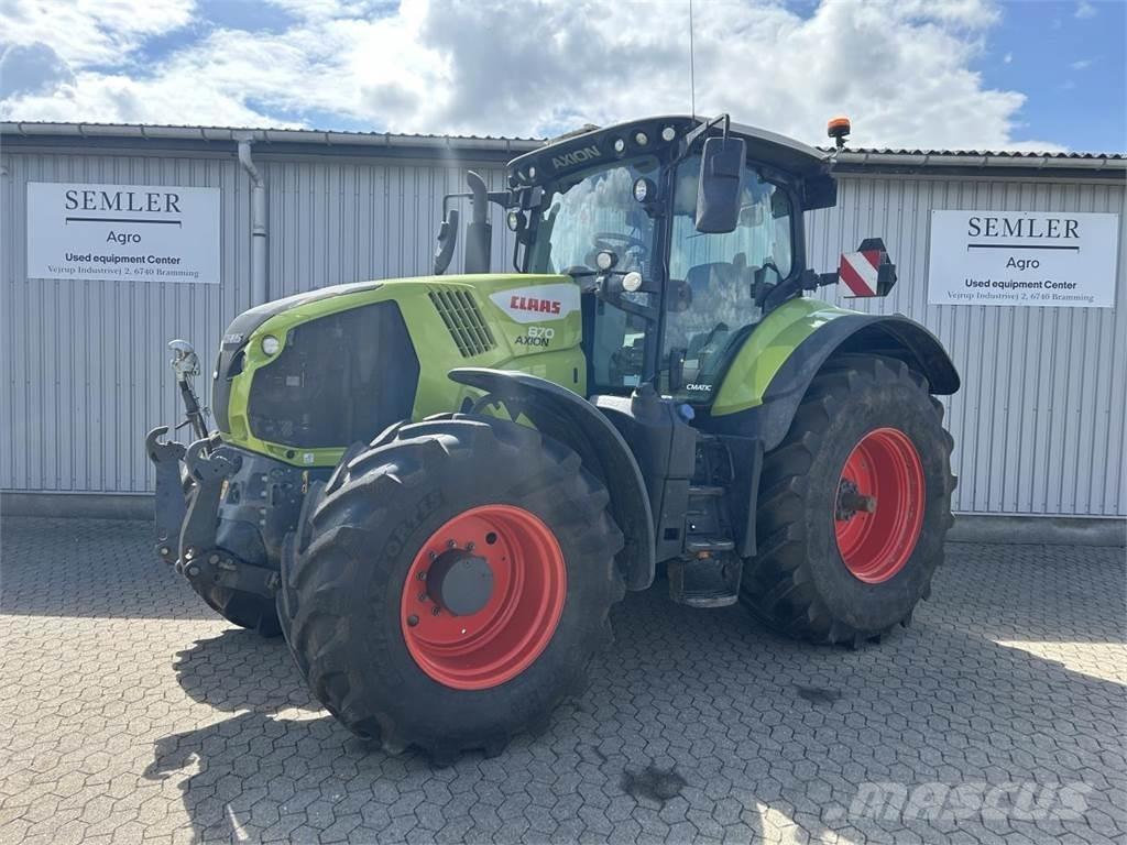 CLAAS AXION 870 Traktorit