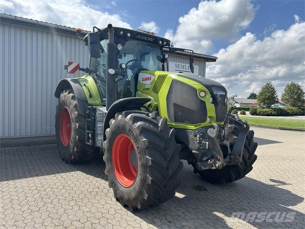 CLAAS AXION 870 Traktorit