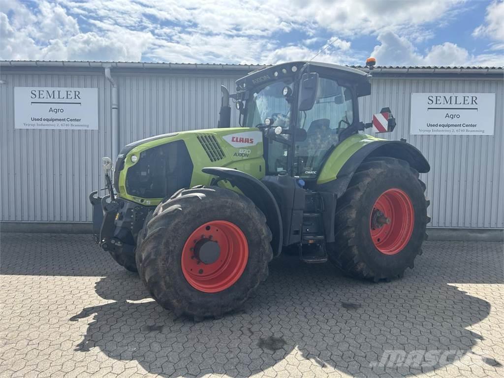 CLAAS AXION 870 Traktorit