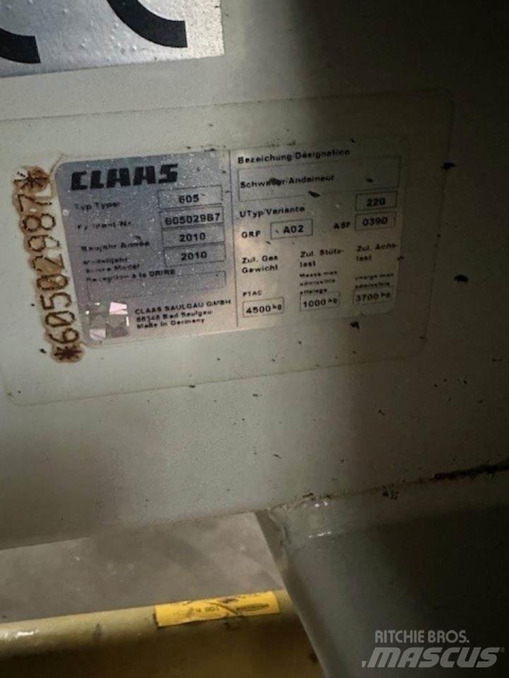 CLAAS LINER 3000 Pöyhimet ja haravat