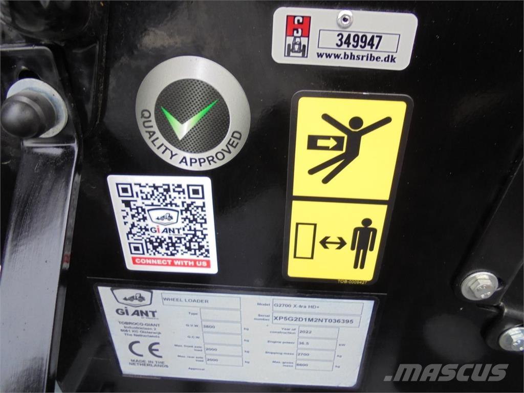 GiANT G2700XHDP Pienkuormaajat